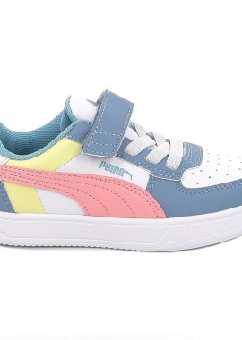 PUMA - Παιδικά Παπούτσια Puma Caven 2.0 Block Ac+ Ps για Κορίτσια (Μεγέθη 28-35) ΠΟΛΥΧΡΩΜΟ