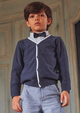 Παιδική Ζακέτα για Αγόρια Classic Navy Blue ΜΠΛΕ