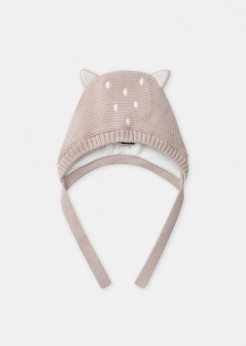 Βρεφικός Σκούφος για Κορίτσια Pink Deer ΜΠΕΖ