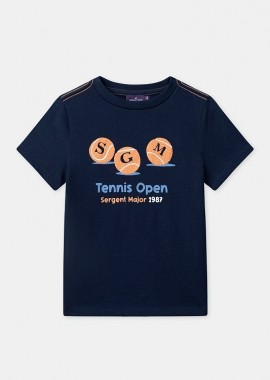 Παιδική Μπλούζα για Αγόρια Tennis Open ΜΠΛΕ