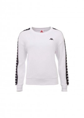 Kappa Ilary Γυναικείο Φούτερ Λευκό 309068-11-0601