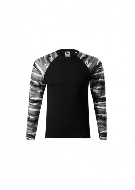 Malfini Camouflage LS M Tshirt MLI16632 camouflage gray