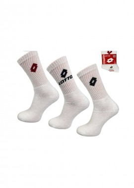 Terry socks LOTTO white 3 pairs 069609