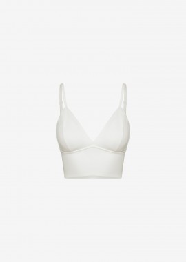 Cutcuutur - Bralette-Top In White