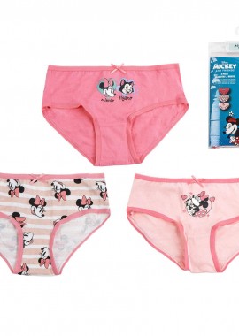 Παιδικό εσώρουχο Disney Minnie Mouse Σετ 3 τεμαχίων 2900002519 Πολύχρωμο