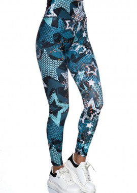 ΓΥΝΑΙΚΕΙΟ PUSH UP ΚΟΛΑΝ ΜΕ ΦΑΡΔΥ ΛΑΣΤΙΧΟ ΚΑΙ ΣΧΕΔΙΟ ΑΣΤΕΡΙΑ 6045 ΜΠΛΕ/ΛΕΥΚΟ ΜΠΛΕ/ΛΕΥΚΟ