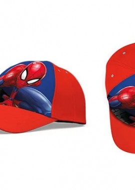 Marvel Spiderman - Spiderman παιδικό Καπέλο Τζόκευ Για αγόρια Κόκκινο
