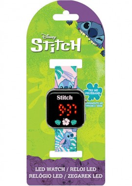 Disney Lilo and Stitch - Disney Lilo and Stitch Leaf Ψηφιακό παιδικό ρολόι LED