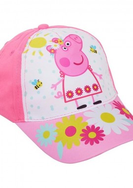 Peppa Pig - Peppa Pig παιδικό καπέλο μπέιζμπολ 52 cm Ροζ