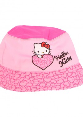 Hello Kitty - Hello Kitty Heart Παιδικό Καπέλο Bucket Υφασμάτινο Ροζ
