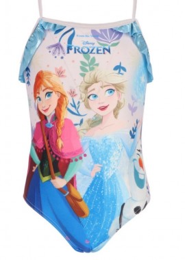 Disney Frozen - Disney Frozen Sisters Παιδικό μαγιό ολόσωμο Λιλά