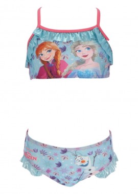 Disney Frozen Frolic Παιδικό μαγιό μπικίνι Σιέλ Σιέλ