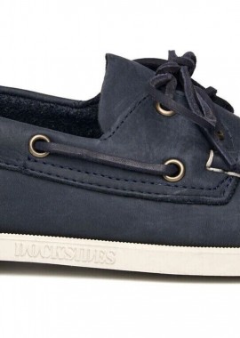Sebago Docksides Portland Ανδρικά Nubuck Παπούτσια L7000GA0-A97R Μπλέ