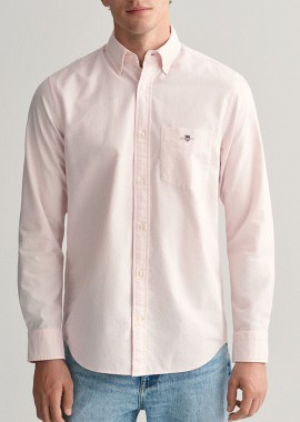 Gant Aνδρικό Regular Classic Oxford Shirt 3000200-662 Ρόζ