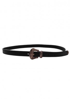 boho cowboy engraved ζώνη σε χρυσό