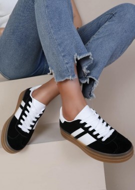 ΜΑΥΡΑ SNEAKERS - ADILO