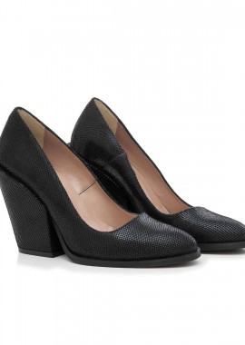 - Δερμάτινες Γόβες Art 19FW100 Black