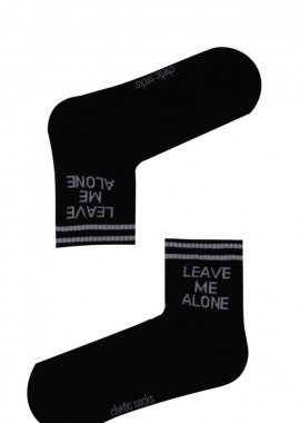 chetic socks - Κάλτσες με σχέδιο Leave Me Alone unisex