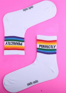 Κάλτσες Perfectly λευκό unisex