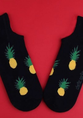 chetic socks - Σοσόνια με σχέδιο ανανά unisex