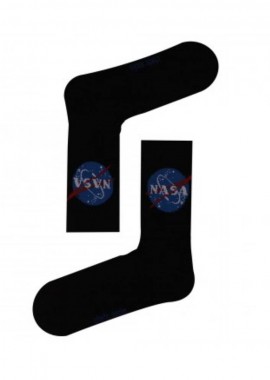 Ανδρικές κάλτσες Nasa γαλαξίας μαύρο