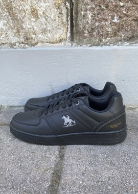 Us Grand Polo ανδρικά μαύρα casual sneakers GPM524705