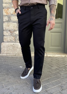 Dynamo ανδρικό μπλε παντελόνι υφασμάτινο Chinos D1316B