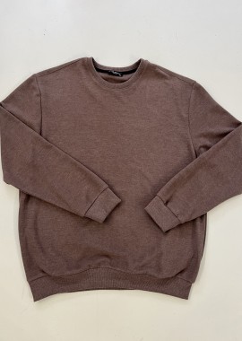 Ανδρική πούρο μακρυμάνικη μπλούζα με στρογγυλή λαιμόκοψη Plus Size EP2402810