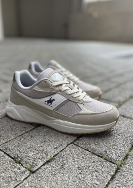 Us Grand Polo ανδρικά casual sneakers μπεζ GPM515100