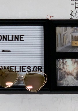 Freda Glasses Ροζ/Χρυσό