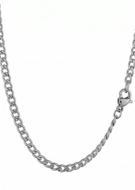 Κολιέ Αλυσίδα Από Ανοξείδωτο Ατσάλι TA17198 55cm