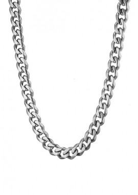 Κολιέ Αλυσίδα 10mm Από Ανοξείδωτο Ατσάλι AS17505