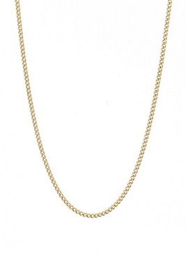 Κολιέ Αλυσίδα Από Ανοξείδωτο Ατσάλι Επιχρυσωμένο AS17928