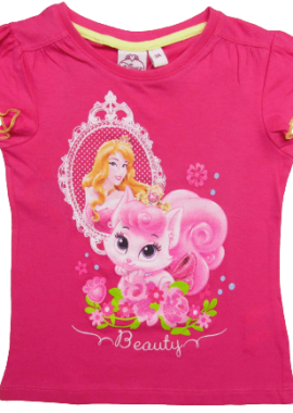 ©DISNEY - ©DISNEY ΠΑΙΔΙΚΟ T-SHIRT SLEEPING BEAUTY PRINCESS 0445 - φούξια ΦΟΥΞΙΑ
