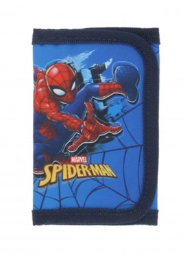 MARVEL - MARVEL ΠΑΙΔΙΚΟ ΠΟΡΤΟΦΟΛΙ SPIDERMAN 1828 - μπλε