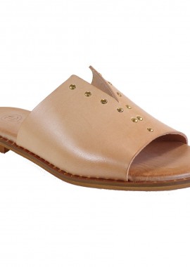 Katia Shoes Γυναικεία Παντόφλες Κ123-2019 Φυσικό Δέρμα