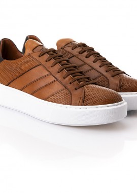 Robinson Ανδρικά Παπούτσια Sneakers 69102 Ταμπά Δέρμα