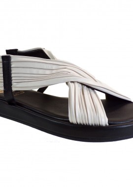 UTOPIA Γυναικεία Παπούτσια Πέδιλα U21-009 Off White
