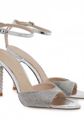 ALESSANDRA BRUNI Πέδιλα Γυναικεία 700-025 ΑΣΗΜΙ ΚΑΘΡΕΦΤΗΣ ΣΤΡΑΣ U4700025658E