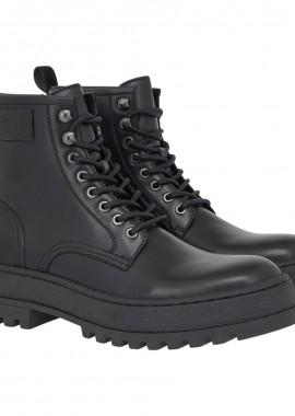 LORENZO RUSSO Ανδρικά Μποτάκια Αρβυλάκια 62V-012 Μαύρο Δέρμα V562V0123002