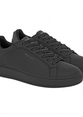 Renato Garini Ανδρικά παπούτσια Sneakers 89S-608 Μαύρο Γκρί V589S6082172