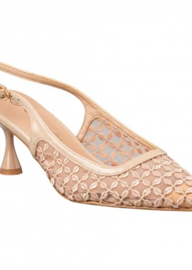Envie Shoes - Envie Shoes Γυναικείες Παπούτσια Γόβες slingback E84-23426-36 Μπέζ