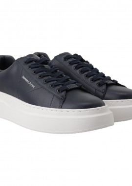 Renato Garini Ανδρικά παπούτσια Sneakers 700-110 Μπλέ W57001103051