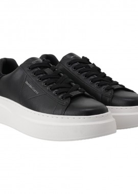 Renato Garini Ανδρικά παπούτσια Sneakers 700-110 Μαύρο Καστόρι W5700110373F