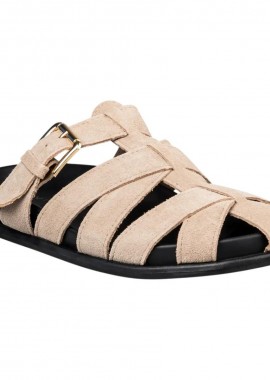 Envie Shoes Γυναικεία Παπούτσια Παντόφλες clogs E23-23125-36 Μπέζ