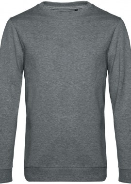 Ανδρικό Φούτερ B & C WU01W Heather Mid Grey