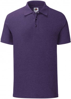 Ανδρική μπλούζα Polo Iconic Fruit of the Loom 63-044-0 Heather Purple
