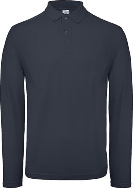 Μακρυμανικο Ανδρικο Polo ID.001 LSL B & C PUI12 Navy