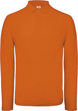 B & C - Μακρυμανικο Ανδρικο Polo ID.001 LSL B & C PUI12 Orange