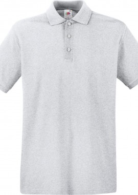 Ανδρική μπλούζα Polo Fruit of the Loom 63-218-0 Heather Grey